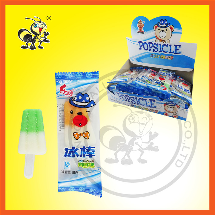 Ice Cream Shape Popsicle Soft Candy
