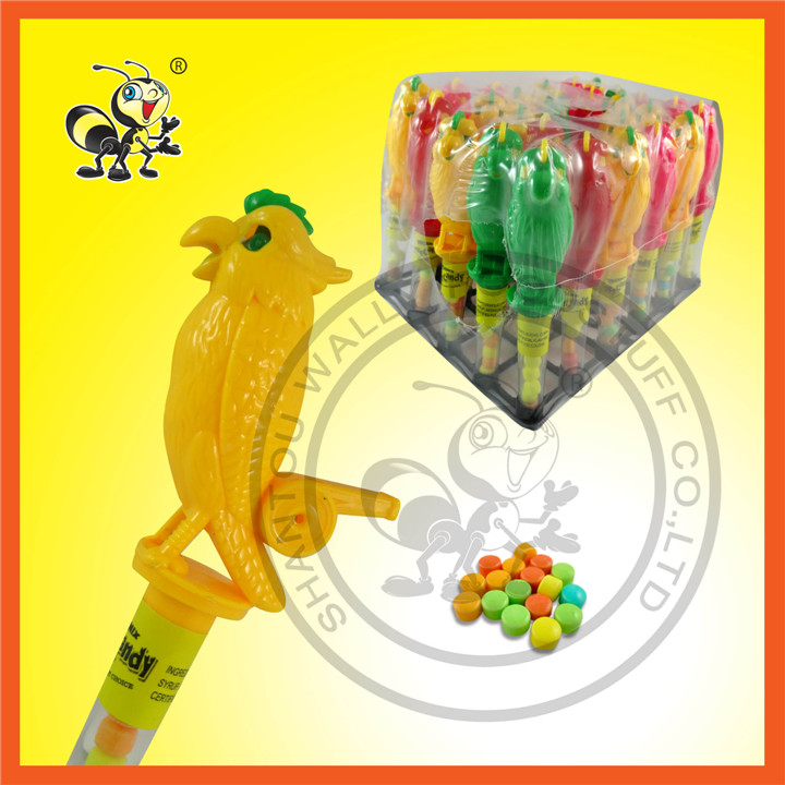 Parrot Bird Shape With Whistle With Candy Toy Candy
