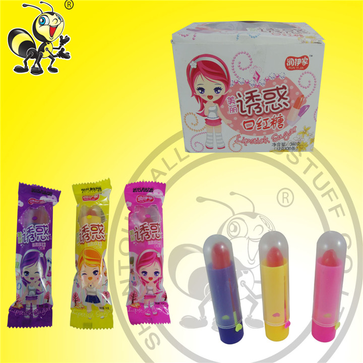 Cute Good Taste Lipstick Suagr Lollipop Candy