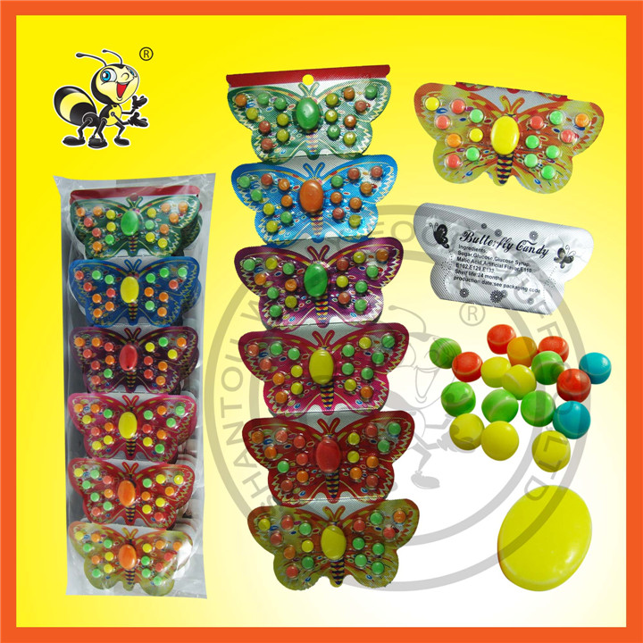66pcs Butterfuly Candy Toy Candy