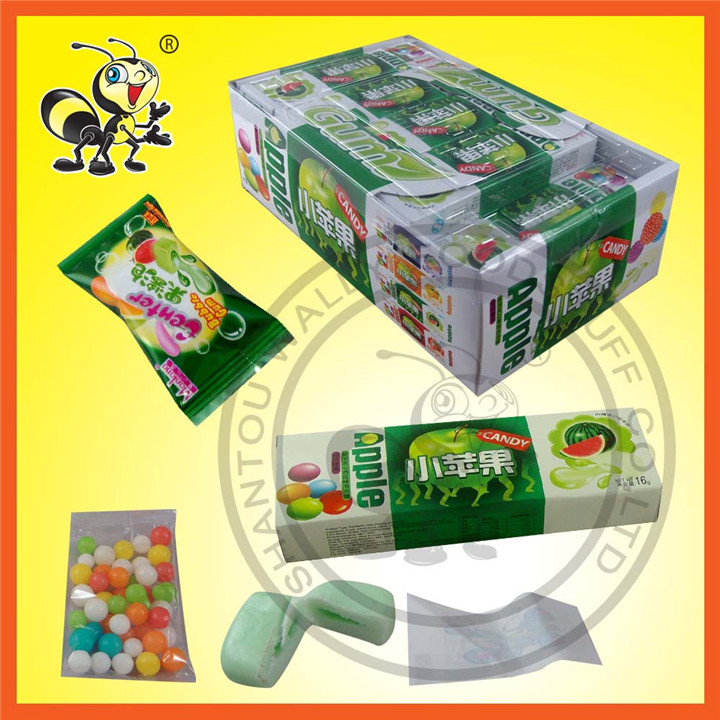 Bubble Gum With Press Candy And Tattoo Candy Gum