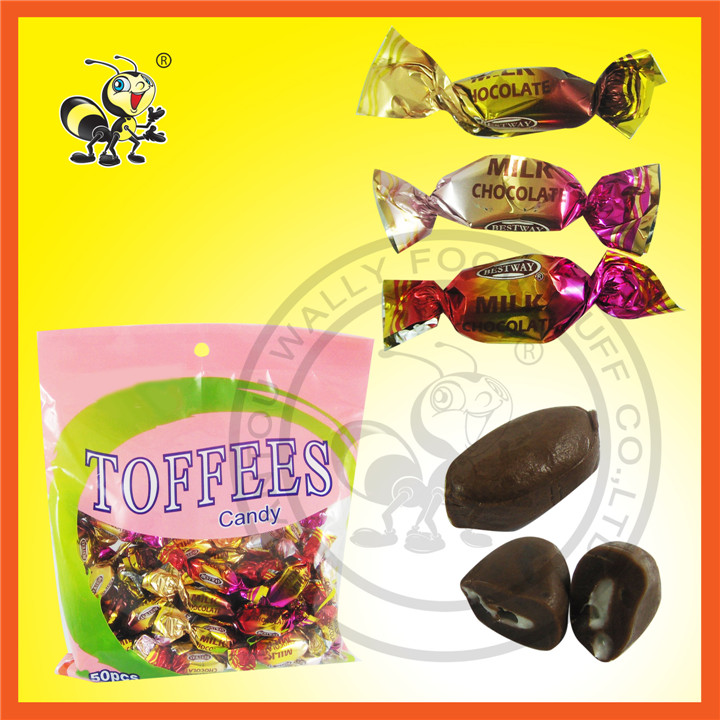 50 Pcs Toffees Candy Milk Chocolate
