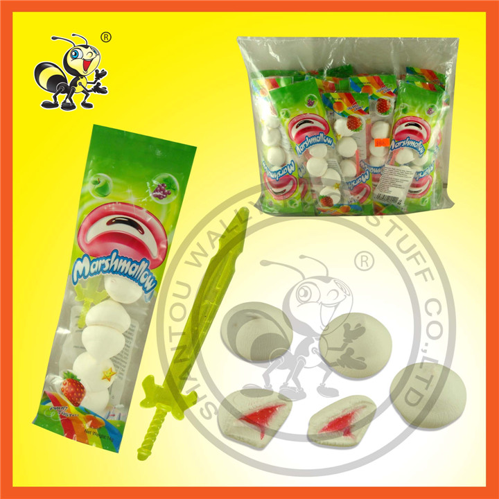 30 Pcs Children Favourite Marshmallow With Candy Marshmallow