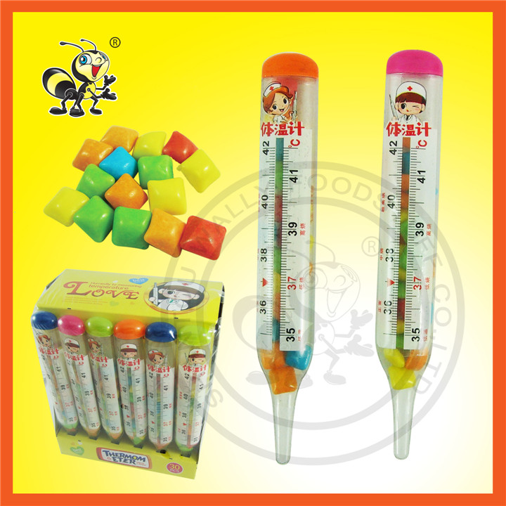 Thermometer Shape With Bubble Candy Toy Candy