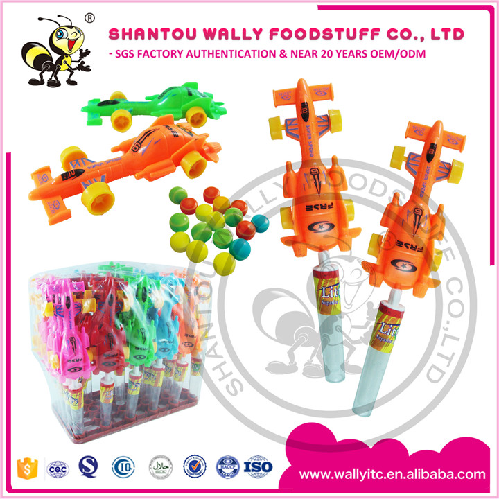 Color Kart With Press Candy Toy Candy