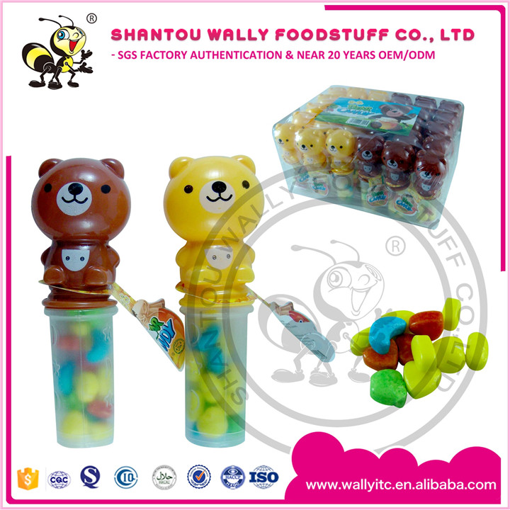 Bear With Different Shapes Of  Press Candy Toy Candy