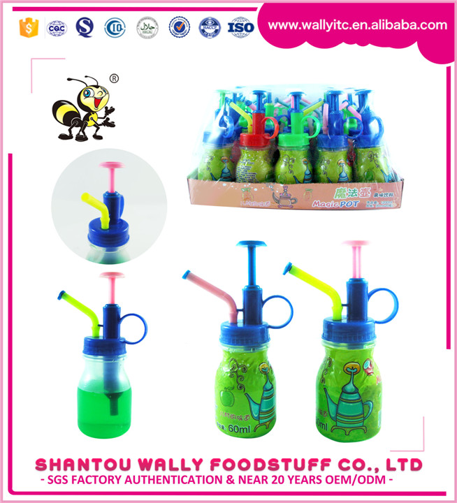 New Design Magic Pot Fruity Spray Candy