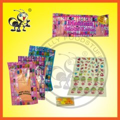 Hot selling nail sticker with bubble gum