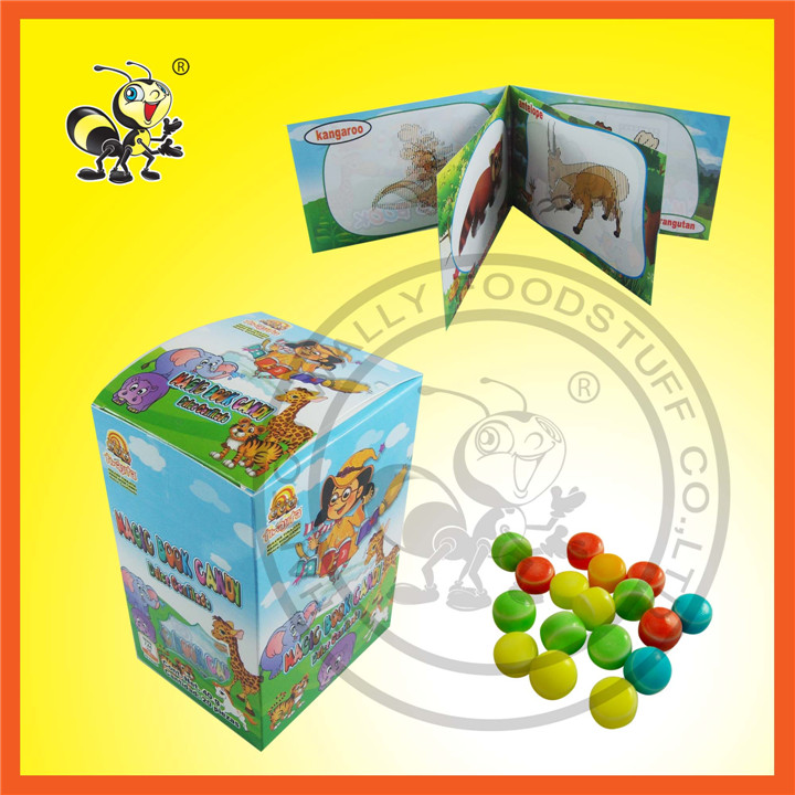 Magic Book With Press Candy