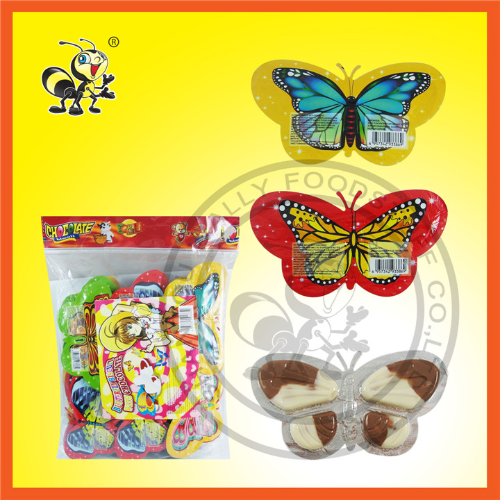 Butterfly Shaped Chocolate Biscuit Chocolate