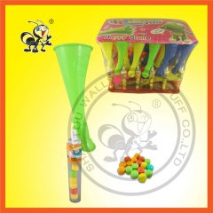 Fruits Flavored Compressed And  Coated Candy Toy Candy